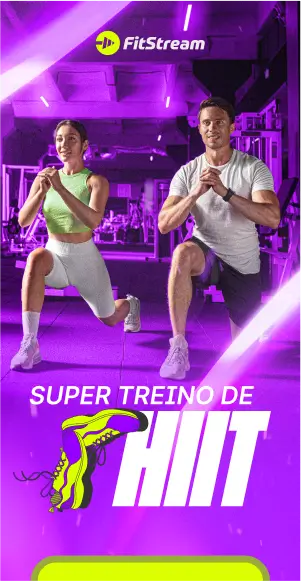 Banner Vertical - Super treino de hiit