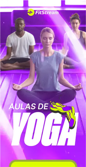 Banner Vertical - aulas de yoga