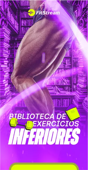 Banner Vertical - biblioteca de exercícios inferiores